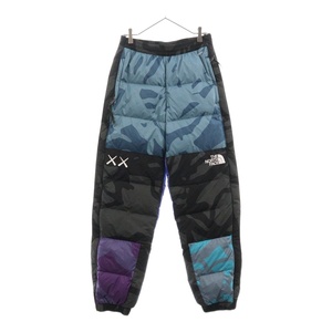 THE NORTH FACE ザノースフェイス x KAWS Retro 1996 Nuptse Pant NF0A7WLV75S カウズ レトロ1996 ヌプシパンツ ダウンパンツ マルチ