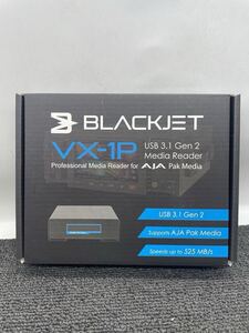 【新品未開封】BLACKJET VX-1P USB 3.1 Gen 2 Media Reader Professional media reader for AJA pak media 現状品 u6221