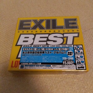 EXILE BEST HITS -LOVE SIDE / SOUL SIDE- 2CD+2DVD ベスト アルバム 名曲 名盤 エグザイル