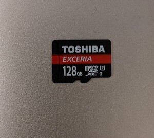 microSDカード 128GB Toshiba EXCERIA フォーマット済み