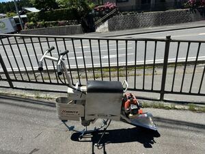 飯田市　共立 MKSE430R 乗用溝切機 RIDER 混合油 リコイル スタンド付 KIORITZ 中古