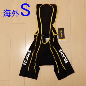 (434)SKINS 海外Sサイズ ビブショーツ CYCLE MEN’S HERITAGE BIB SHORTS レーシングパンツ レーパン