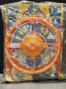 当時物 駄菓子屋 未使用品 なぞの空飛ぶ円盤 UFOガイザー 開封品 グレンダイザー パチ 昭和レトロ