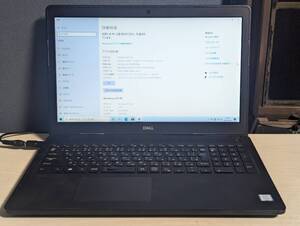 DELLノートパソコンLatitude 3580　Ｗｉｎｄｏｗｓ10　I5/4G/HDD500 本体のみ