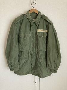 希少　61年製　M-51 フィールドジャケット　short-regularサイズ　crown zip us army ヴィンテージミリタリー　usnavy