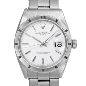 ROLEX オイスターパーペチュアル デイト スノーホワイト Ref.1501 アンティーク品 メンズ 腕時計