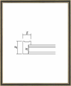 デッサン用額縁 木製フレーム 7910 太子 ブラック