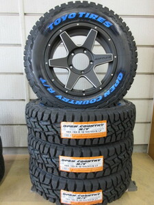 トーヨーオープンカントリーR/T★185/85R16ホワイトレターセット★ジムニーJA11 JA12 JB23 JB64 175/80R16サイズアップ・リフトアップ★G