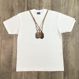 ★美品★ NFS限定 Jacob ネックレス Tシャツ Lサイズ a bathing ape BAPE エイプ ベイプ アベイシングエイプ NIGO w704