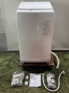 TOSHIBA/東芝/全自動電気洗濯機/7.0kg/Wシャワー洗浄/スピードコース/部屋干しモード/2023年製/AW-7GM2/1126b