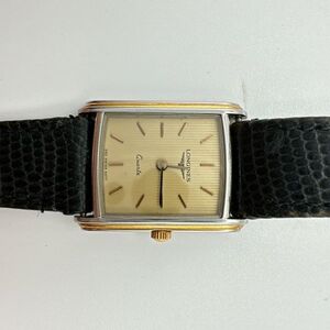 A2501-2-11 １円スタート 稼働品 クオーツ LONGINES　ロンジン レディース腕時計 アンティーク ゴールド アンティーク レア　希少品