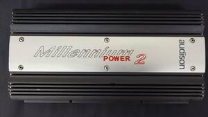 audison Millennium POWER2 オーディソン ミレニアムパワー2 パワーアンプ ストレートアンプ 動作確認済 中古品 アルファオーディオ 正規品