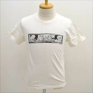 ★ ヒステリックグラマー × アンディウォーホル Tシャツ POISON CAUTION スカル ホワイト サイズM 0404CT02 (0220431857)