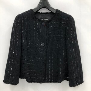 CHANEL　シャネル　ツイードジャケット　00C　P14636V08298　94305　サイズ42　【DAAH4029】