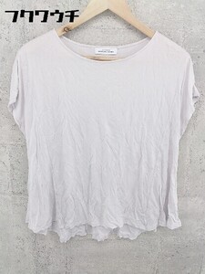 ◇ green label relaxing グリーンレーベル UNITED ARROWS 半袖 Tシャツ カットソー グレー レディース