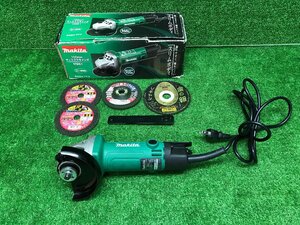 美品 makita マキタ 100mm ディスクグラインダー M961 サンダー 研磨機 100V 電動工具