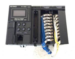 ★ KEYENCE REALTIME Logic Controller Ver.2 KV-3000 ユニット／KV-B16TC／KV-B16RC ※現状品 ★