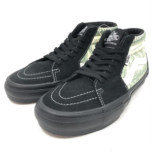 【中古】VANS × Supreme 23SS Grosso Mid ブラック サイズ24cm バンズ × シュプリーム[240017629056]