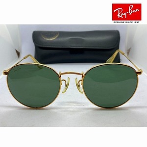 【中古】Ray-Ban レイバン サングラス メタルフレーム 専用ケース付属