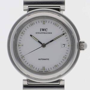 IWC W352802 ダヴィンチ ホワイトダイヤル SS 自動巻き メンズ 【122724】