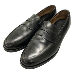 クロケット&ジョーンズ ユナイテッドアローズ別注 レザーシューズ ローファー アントン2 8.5E CROCKETT&JONES ANTON2 約27.0cm【AFC35】