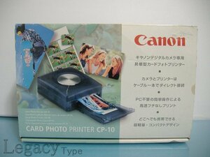 【CANON デジタルカメラ専用昇華型カードフォトプリンター　CP-10 】