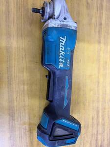 ※ジャンク品 完全不動品 makita マキタ 100mm 充電式ディスクグラインダ 18V 44013 GA408D バッテリー無し 管BRAR