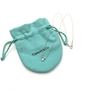 【１円スタート】TIFFANY&Co.　ティファニー　ネックレス　バイザヤード　SV925　シルバー　レディース　ブランド　アクセサリー　6A-037