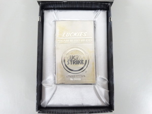 新品 未使用 ZIPPO ジッポ 1933 REPLICA FIRST RELEASE レプリカ ファースト LUCKY STRIKE ラッキーストライク 最終限定モデル 銀 ライター