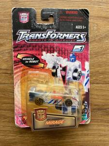 Transformers Robots in Disguise Mirage Race Car Hasbro Level 1 New - Box Wear 海外 即決