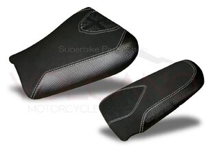 TRIUMPH SPEED TRIPLE 955I 2002～2004年式用 VOLCANO イタリア高級本革使用 シートカバー SEAT COVER