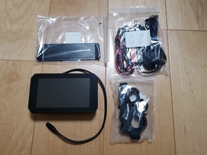 美品：MT65A バイク用 ディスプレイオーディオ ワイヤレス CarPlay/Android Auto対応