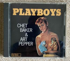 CHET BAKER/ART PEPPER PLAYBOYS 米盤CD