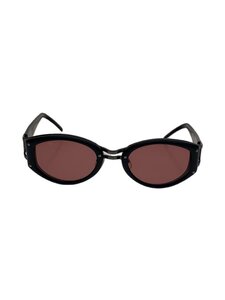 YOHJI YAMAMOTO◆サングラス/BLK/RED/メンズ/52-7206