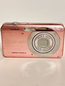 E5A088◆ ジャンク品◆ カシオ CASIO EXILIM 8.1MEGAPIXELS ピンク デジタルカメラ コンパクトカメラ