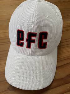 efc ゴルフキャップ オールメッシュキャップ 美品 白 110 ワンテン CAP GOLF ゴルフウェア エフィカスオム 帽子 キャップ