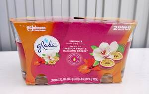 ★ハワイ直輸入★glade HAWAIIAN BREEZE ルームキャンドル ２個セット／日本未入荷！／ABCストアの香り！？