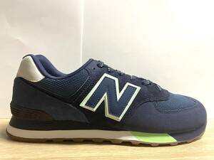 未使用 ニューバランス ML574PU2 D ネイビー(NAVY) 27cm new balance