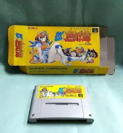 ✿　バラ売り不可　ソフト　箱　負けるな魔剣道　スーパーファミコン