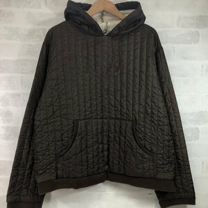 TENDERLOIN テンダーロイン ナイロン フーデッド キルティング ライニング パーカー SIZE:M ブラウン MH632023050208