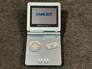 071　　①任天堂/Nintendo ゲームボーイアドバンスSP パールブルー 本体 GAME BOY ADVANCE