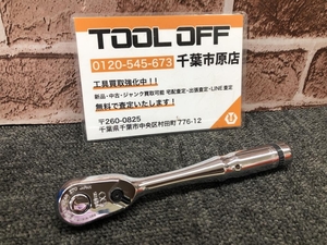 017◇未使用品・即決価格◇ネプロス　nepros 9.5sqラチェットハンドル NBR390 ※箱なし未使用品