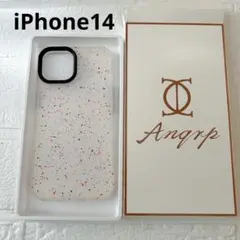 iPhone14 ケース カバー 半透明 アイフォン14 シリコン素材