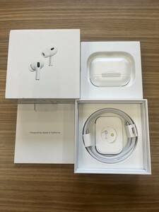 【箱開封のみ未使用】AirPods Pro 第2世代 MTJV3J/A ワイヤレスイヤホン 付属完備 A3047 A3048 A2968