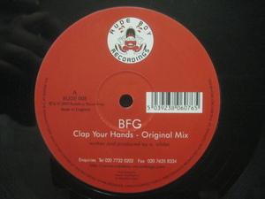 BFG / Clap Your Hands ◆Z274NO◆12インチ