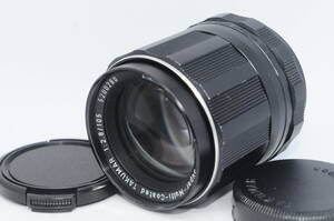 8★極上品★完動品★前後レンズキャップ付★ペンタックス PENTAX SUPER-MULTI-COATED TAKUMAR 105mm F2.8 M42マウント#220415