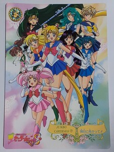 ☆1994年　ジャンボカードダス　美少女戦士セーラームーンS　№7　『明日に向かって！！』　箱出し品　　Carddass