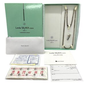 TM☆Leda SILMA レダシルマ nano ナノ コレクション 喜平チェーン ネックレス ダイヤモンド ケース付き☆