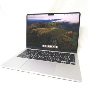 Tj262031 アップル　Apple　ノートパソコン　MacBook Air (M2 2022)　8GB　256GB　FLXY3J/A　A2681　中古