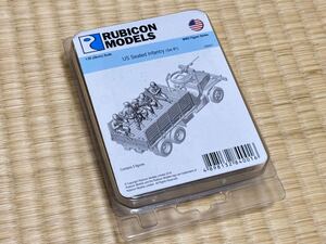 ルビコンモデル 1/56 アメリカ兵 トラック搭乗 メタルフィギュア 5体 No.1 rubicon models 28mm